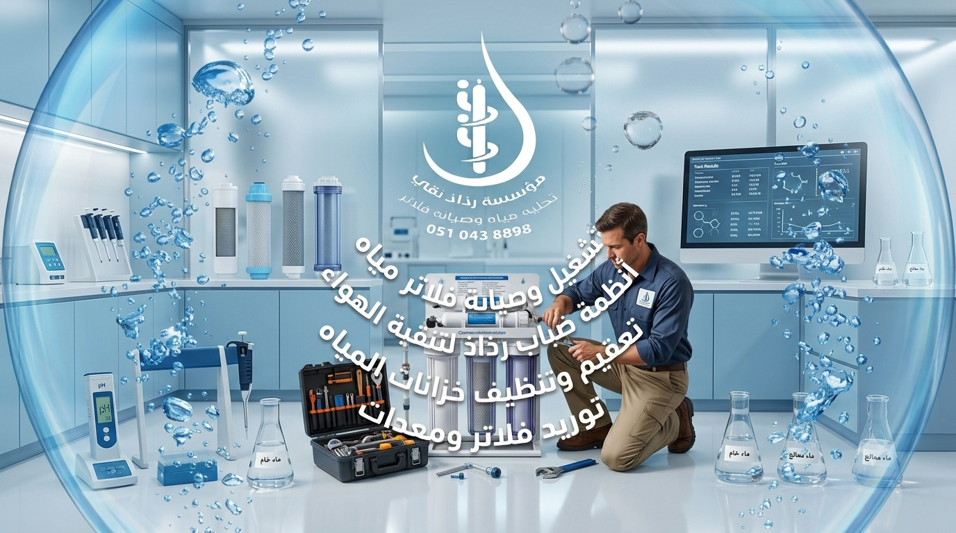 تركيب فلاتر المياه